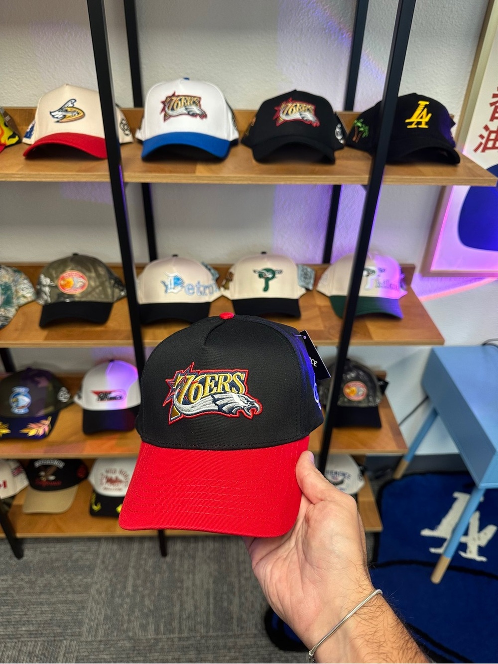 Philadelphia 76ers/Eagles NBA Combo A-frame Hat
